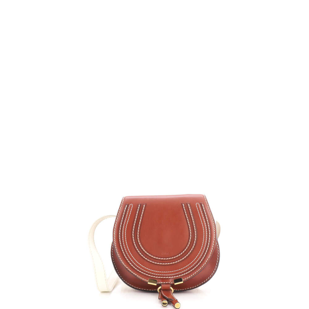 Chloe Mini Marcie Crossbody Bag Leather